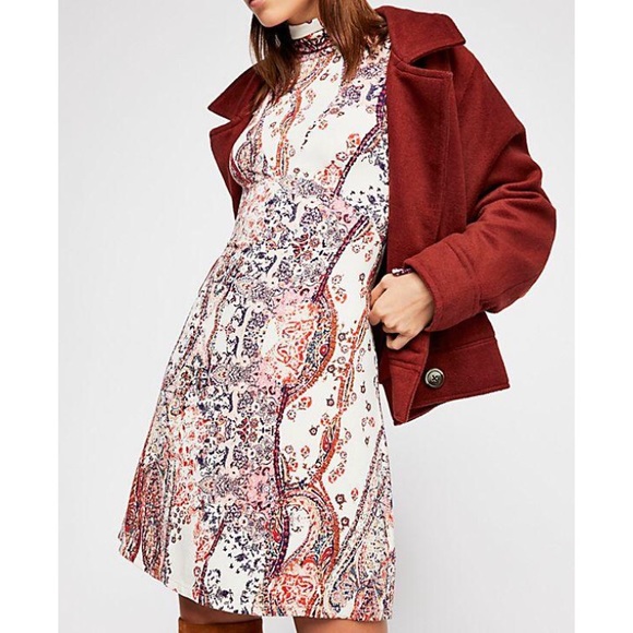 free people all dolled up mini dress